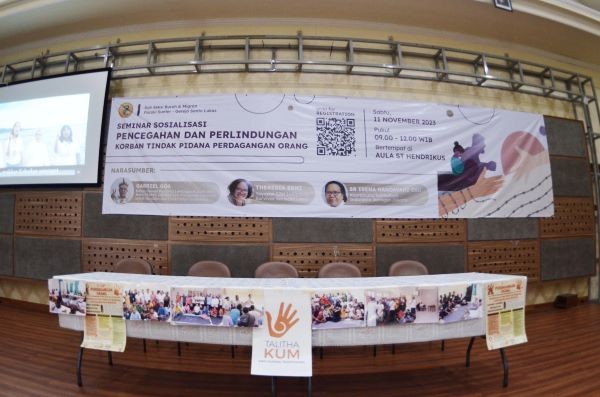 Seminar Sosialisasi dan Pencegahan dan Perlindungan Korban Perdagangan