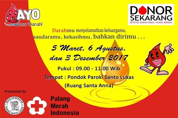 Donor Darah Maret 2017