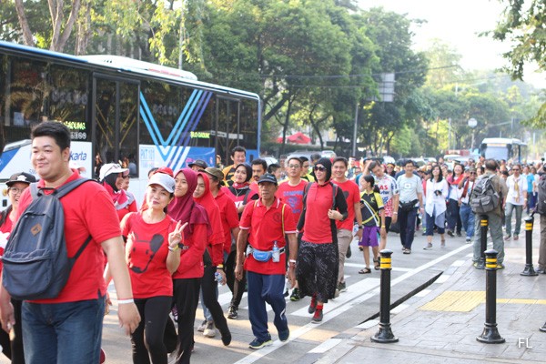 Jalan Santai - Perayaan Syukur 211th Gereja di KAJ